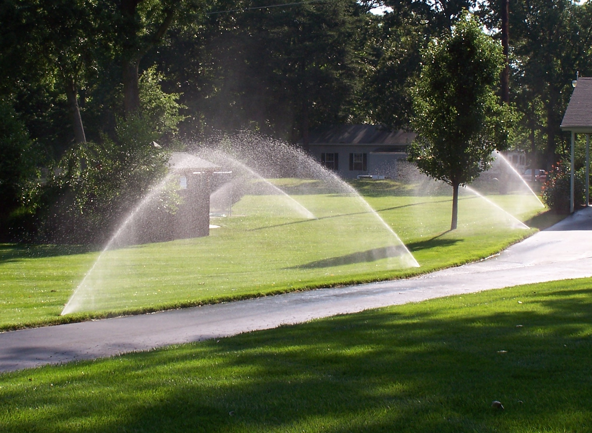 Sprinkler Irrigation Installation