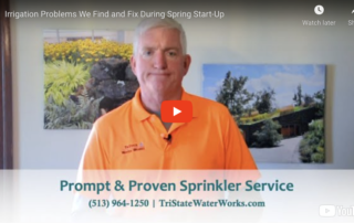 Irrigation Problems We Find and Fix During Spring Start-Up