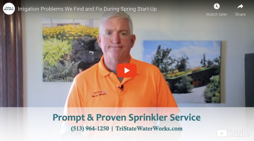 Irrigation Problems We Find and Fix During Spring Start-Up