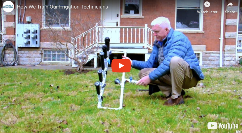 How We Train Our Irrigation Technicians