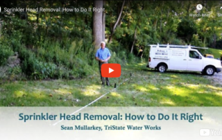 Sprinkler Head Removal: How to Do It Right