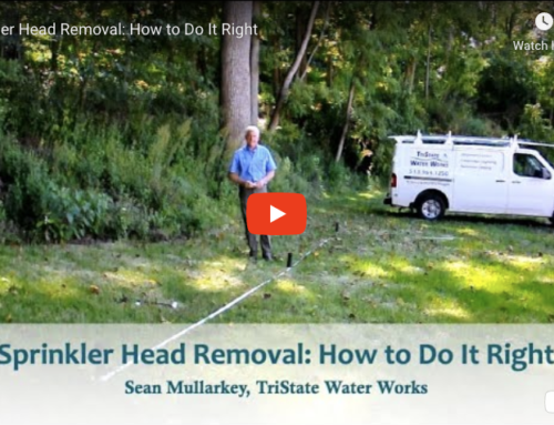 Sprinkler Head Removal: How to Do It Right