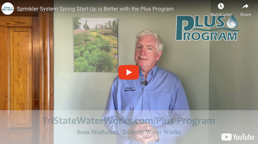 Sprinkler System Spring Start-Up is Better with the Plus Program