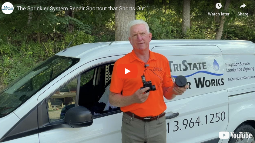 The Sprinkler System Repair Shortcut that Shorts Out