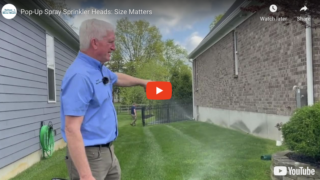 Pop-Up Spray Sprinkler Heads: Size Matters