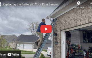 Replacing the Battery in Your Rain Sensor