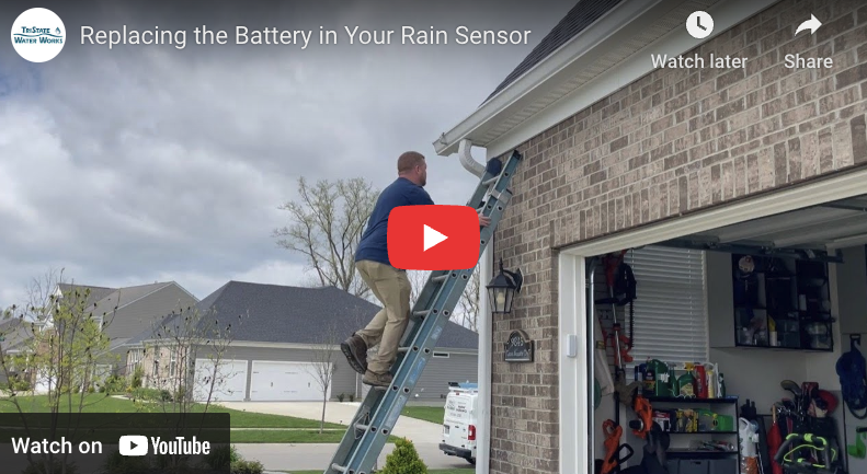 Replacing the Battery in Your Rain Sensor