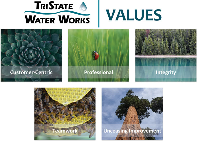 TriState Water Works 5 Core Values